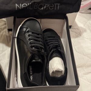 Neil Barrett Monochrome Men's Sneakers